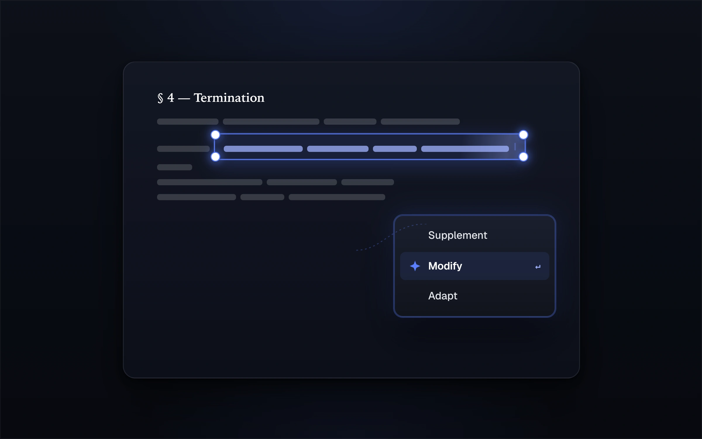 Rewizja prawna z zaznaczaniem
 i ukierunkowaną edycją feature preview